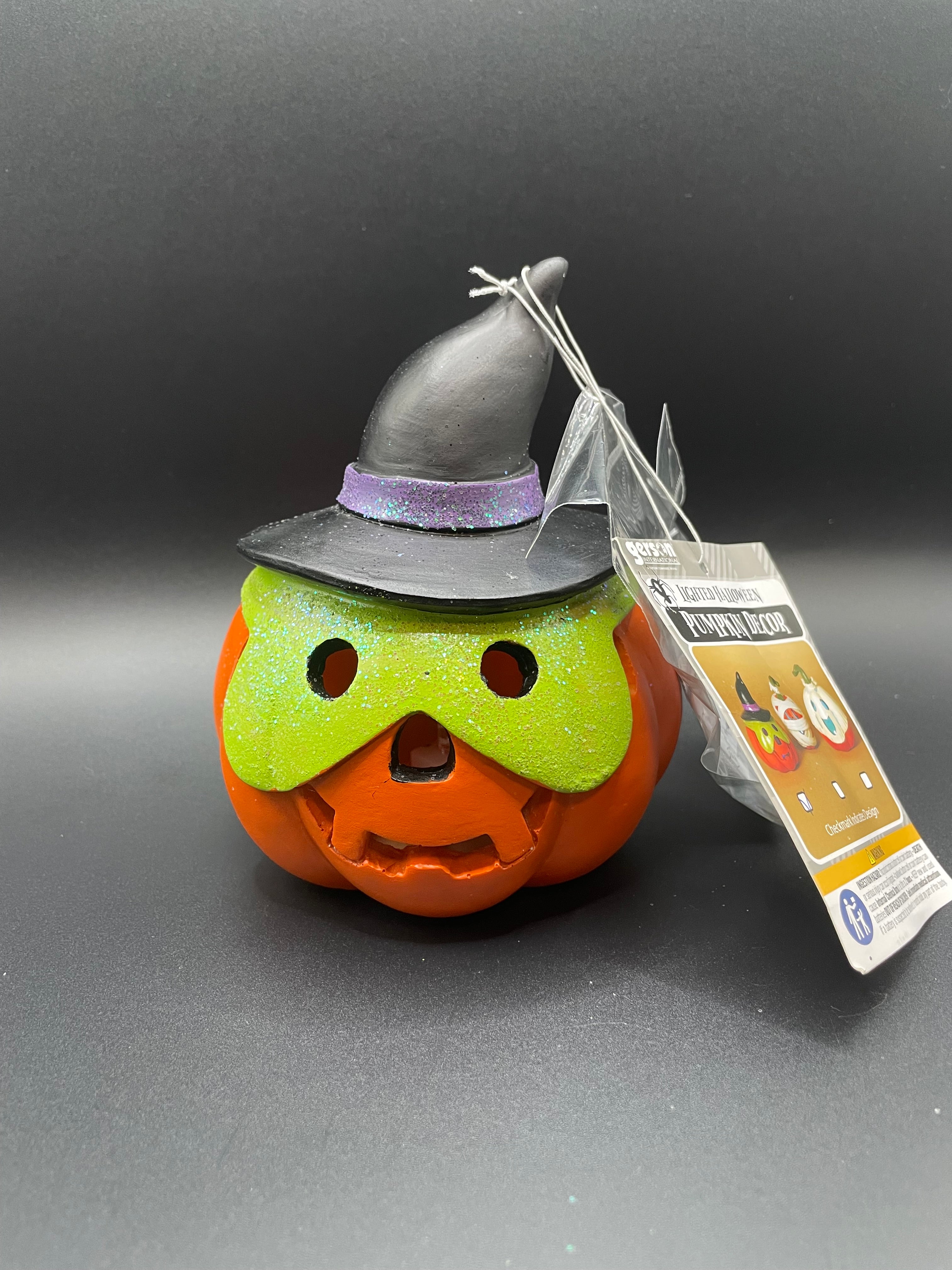 Light up pumpkin